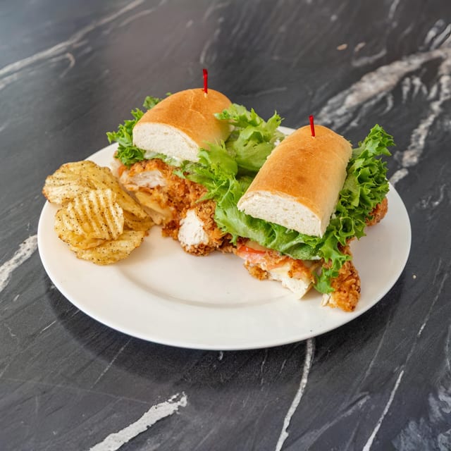 Chicken Cutlet Sandwich.