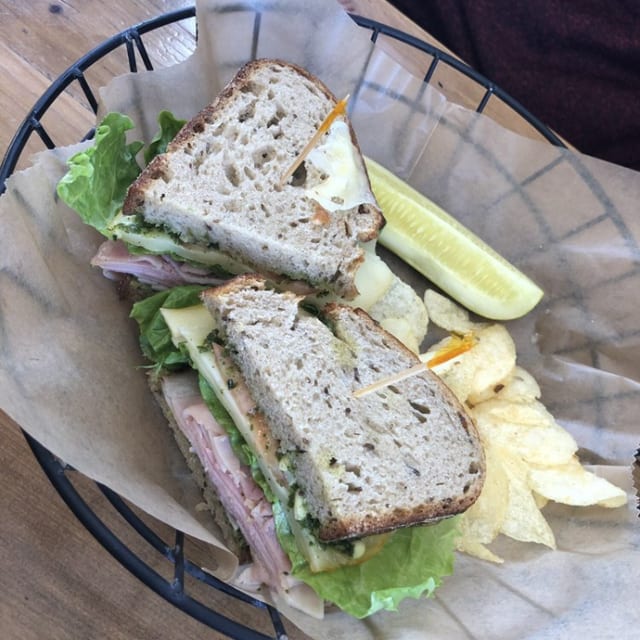 Ham Melt Sandwich.