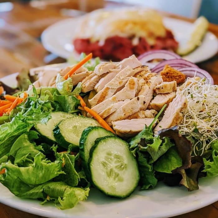 Grilled Chicken Salad.